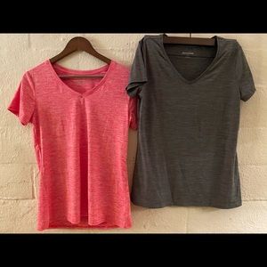 Lots of 2 NWOT Athletic Women’s T-shirts Pink Gray